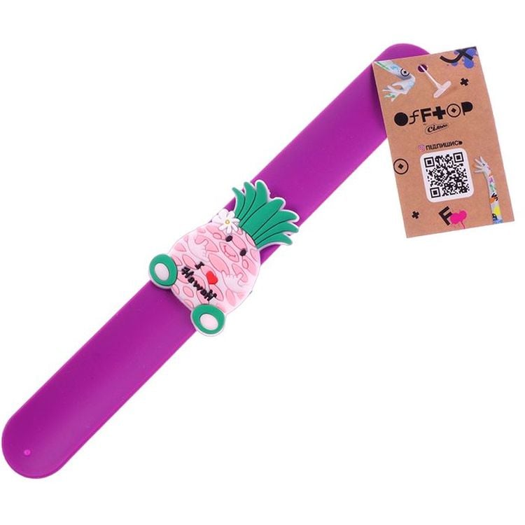 Іграшка браслет Приємного апетиту Offtop, фіолетовий (860289) - фото 1