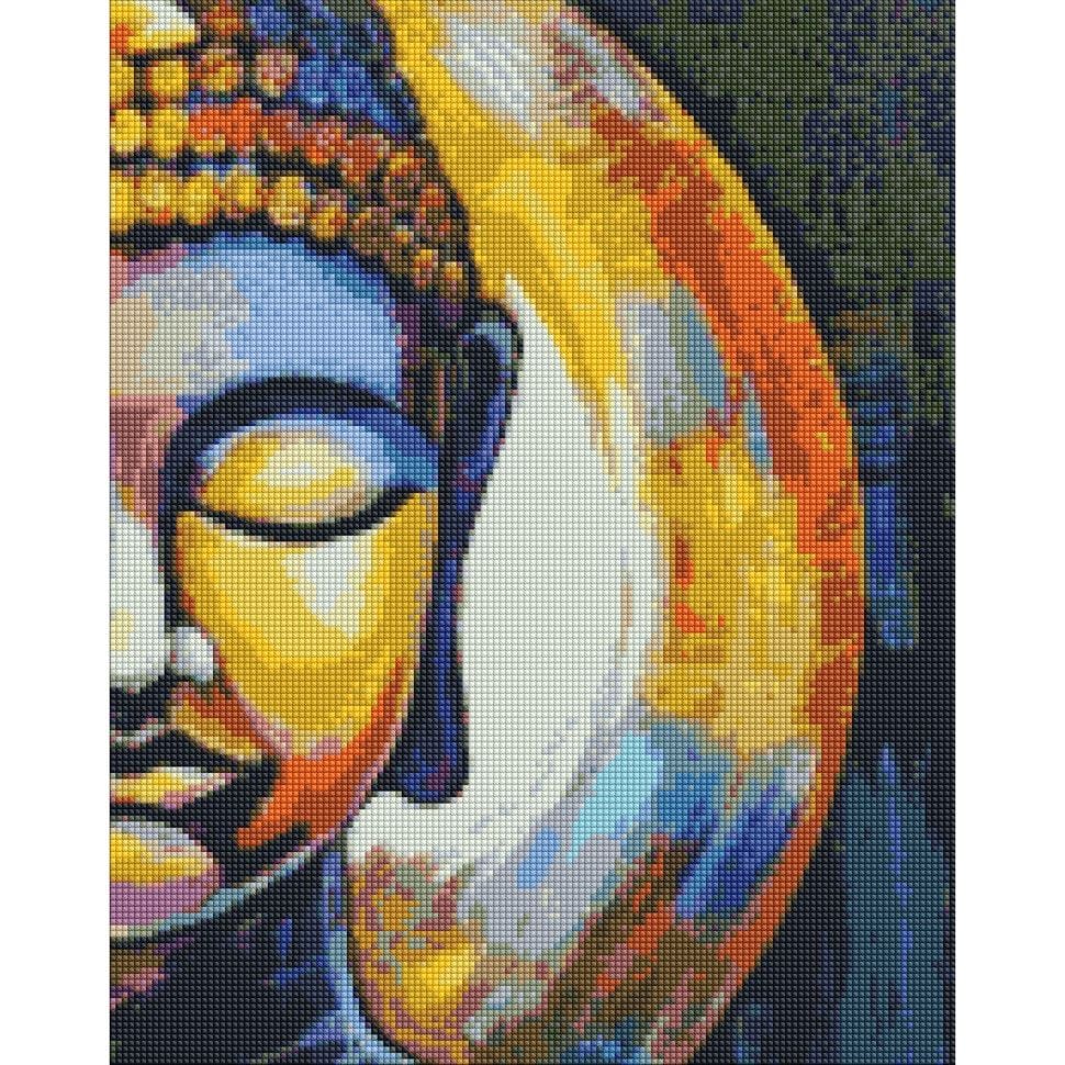 Алмазна мозаїка Ideyka Будда ©kkatyshaa Ideyka AMO7559 40х50 см - фото 1