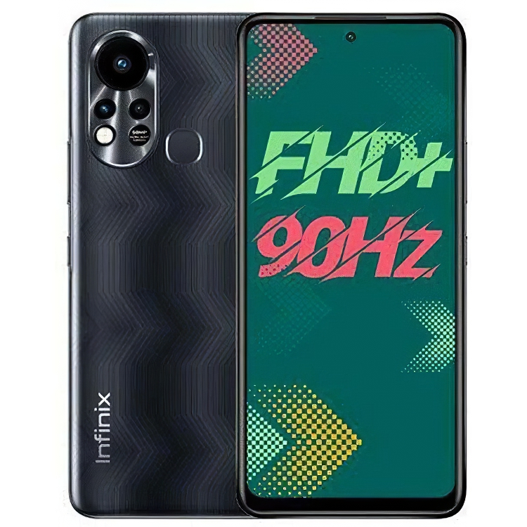 Смартфон Infinix Hot 11S 4/64Gb Black - фото 1