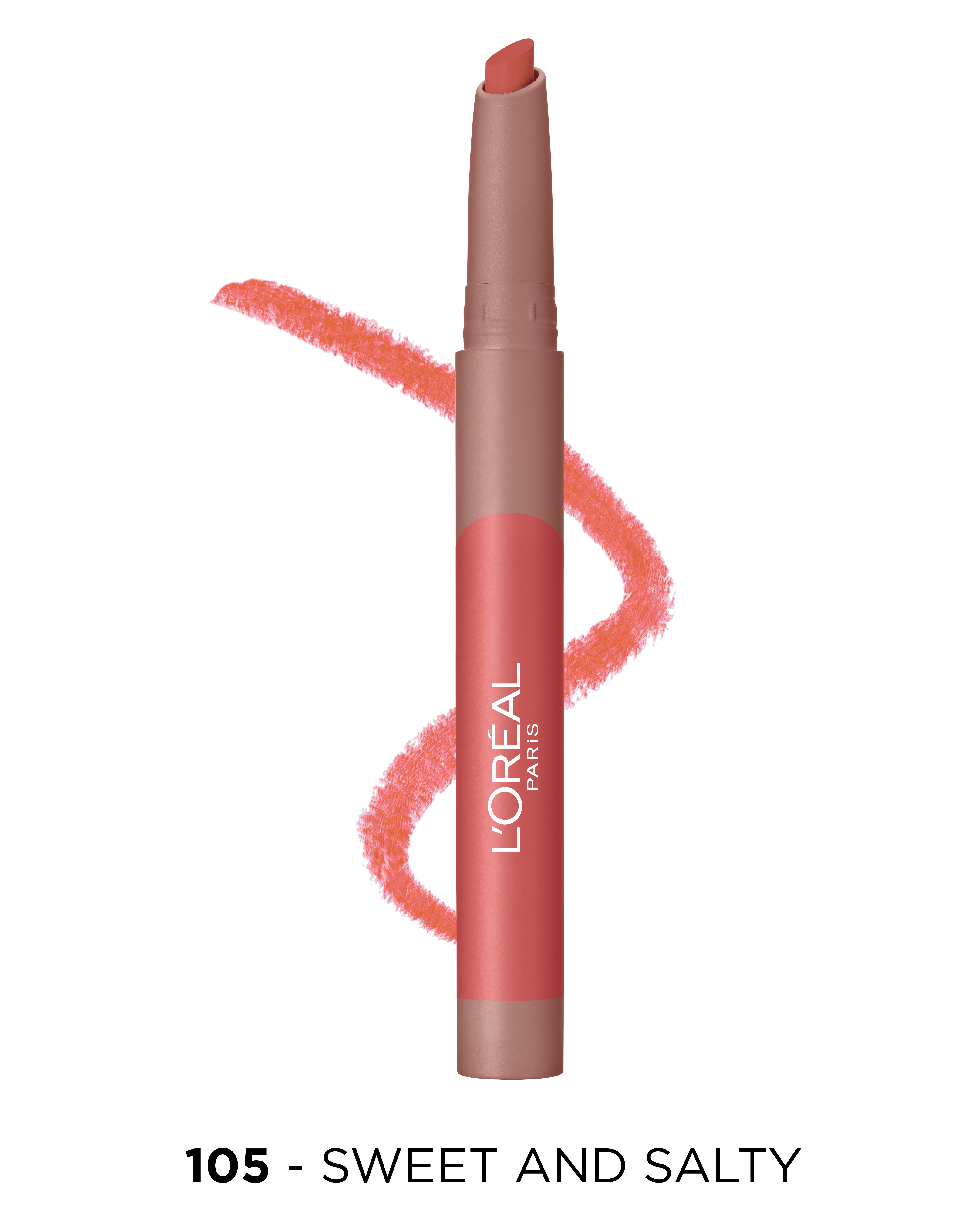 Помада-карандаш для губ L’Oréal Paris Matte Lip Crayon, тон 105 (Персиковый), 1,3 г (A9975400) - фото 2