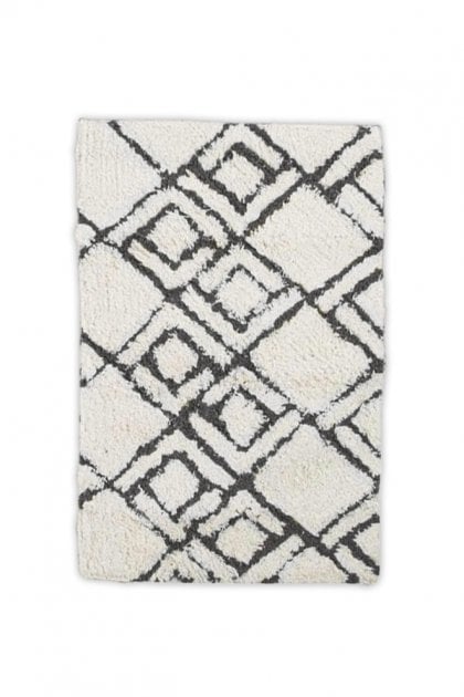Набір килимків Irya Cava gri, 90х60 см та 60х40 см, сірий (svt-2000022296700) - фото 2