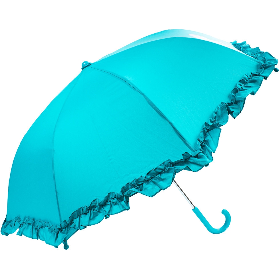 Дитяча парасолька-палиця механічна Airton 74 см бірюзова - фото 1