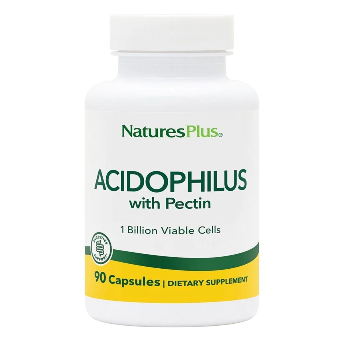 Ацидофильные бактерии с пектином Nature's Plus Acidophilus with Pectin 90 капсул - фото 1