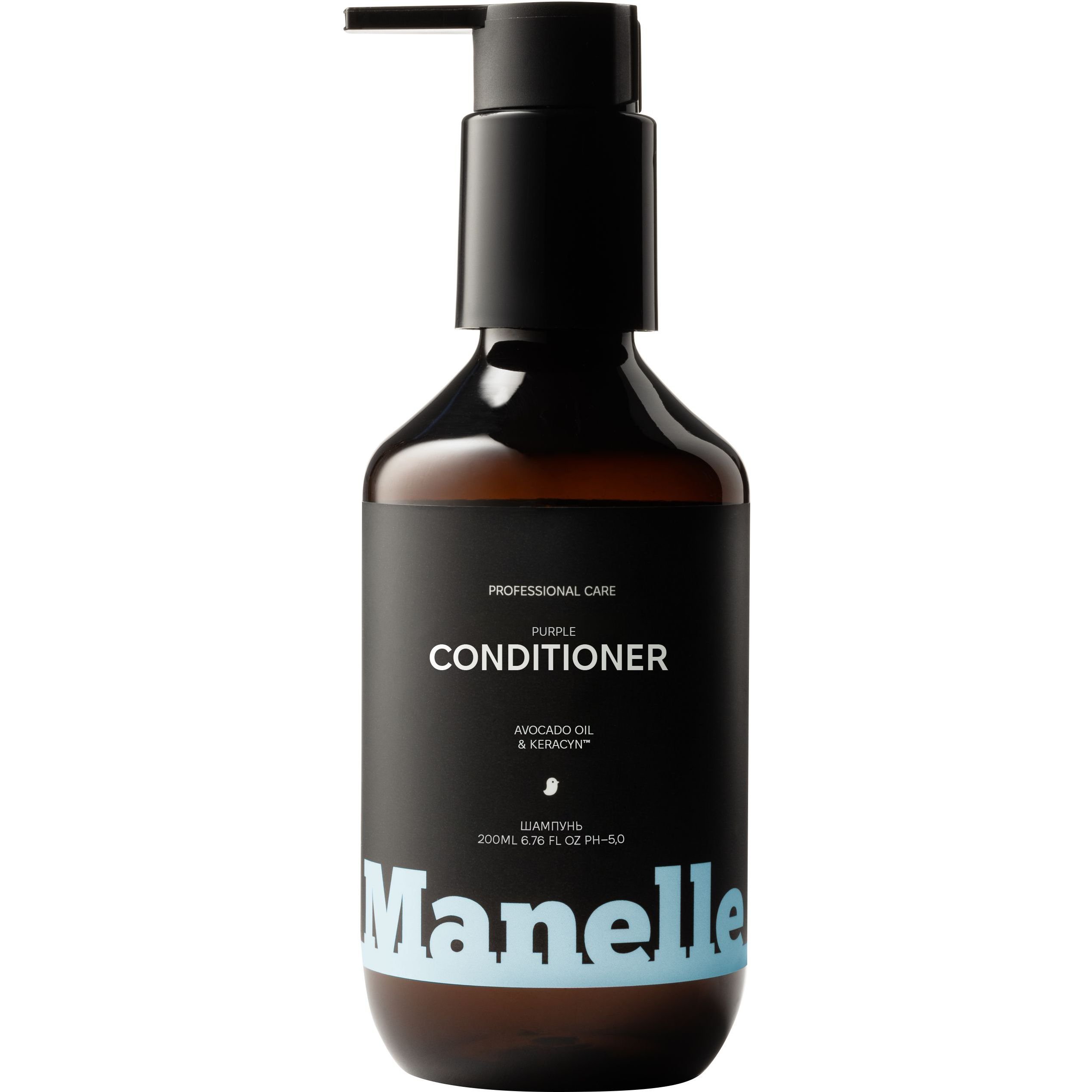 Тонуючий кондиціонер для волосся Manelle Professional care Avocado Oil & Keracyn 200 мл - фото 1