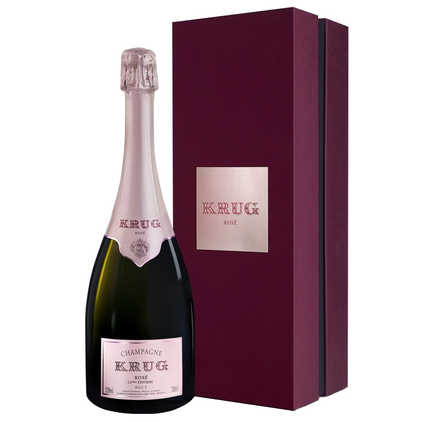 Шампанське Krug Brut Rose, рожеве, брют, 0,75 л (20766) - фото 1