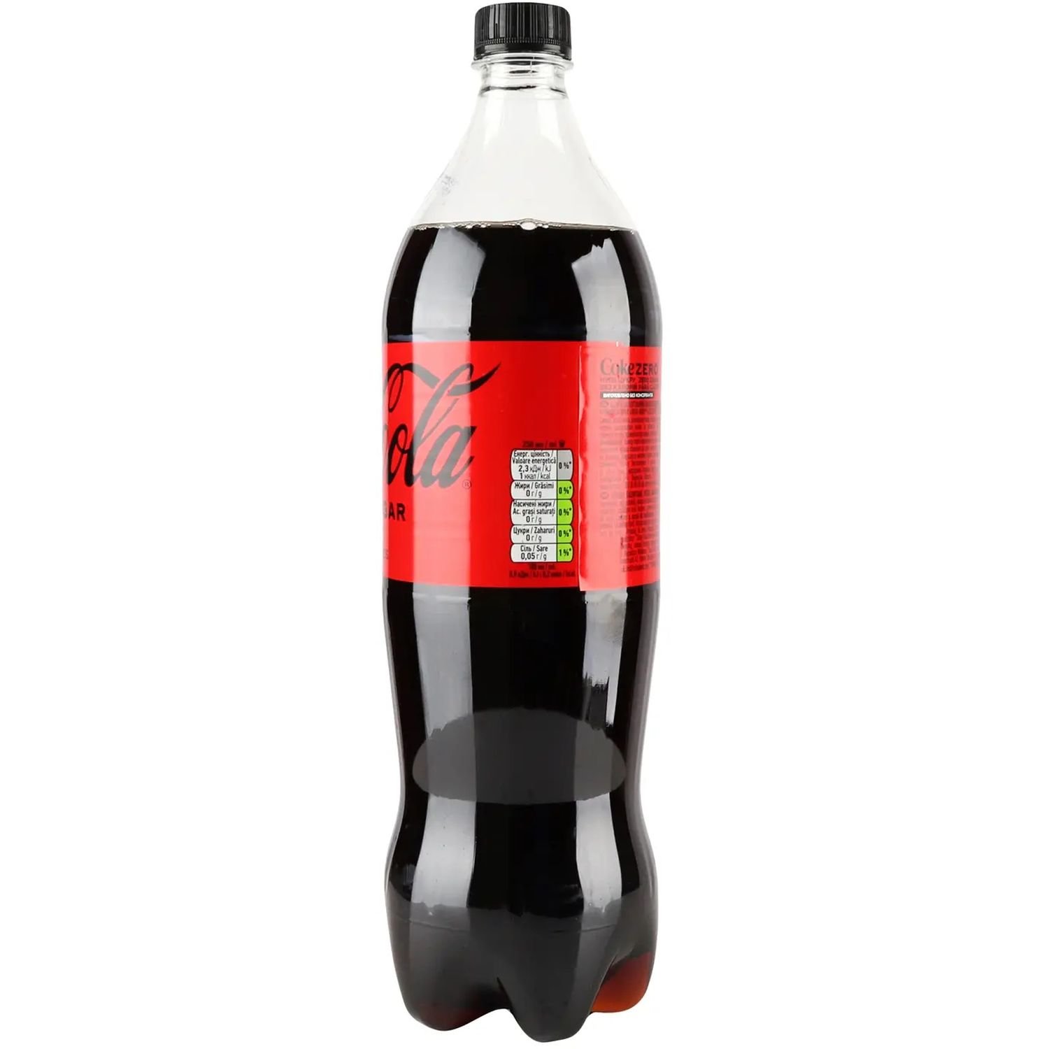 Напій Coca-Cola Zero безалкогольний 1.25 л - фото 2