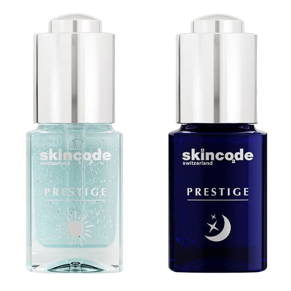 Набір сироваток для обличчя Skincode Prestige Skin Renaissance Ampoule Treatment Day & Nigth 2х15 мл - фото 2