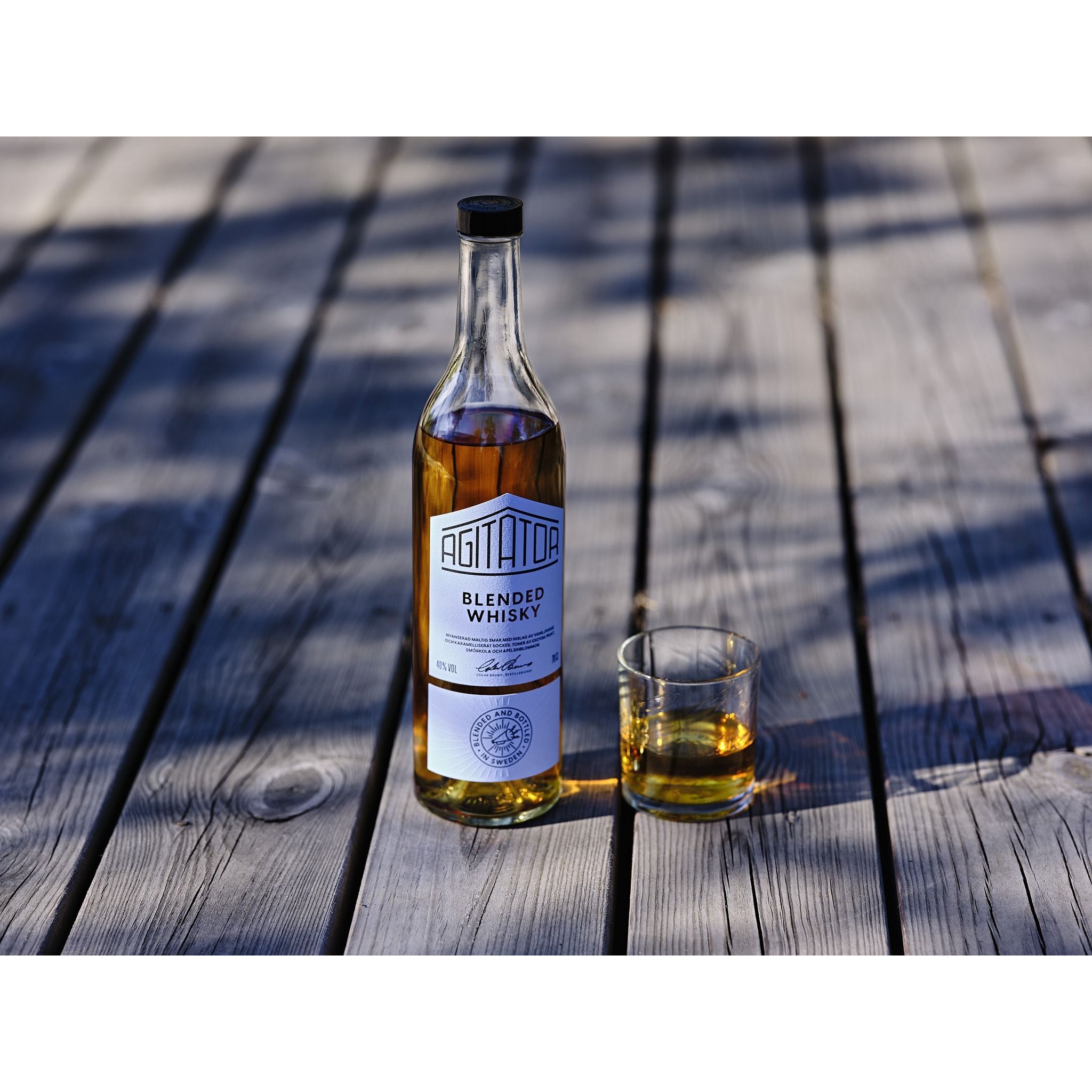 Виски Agitator Blended Whisky 40% 0.7 л - фото 3