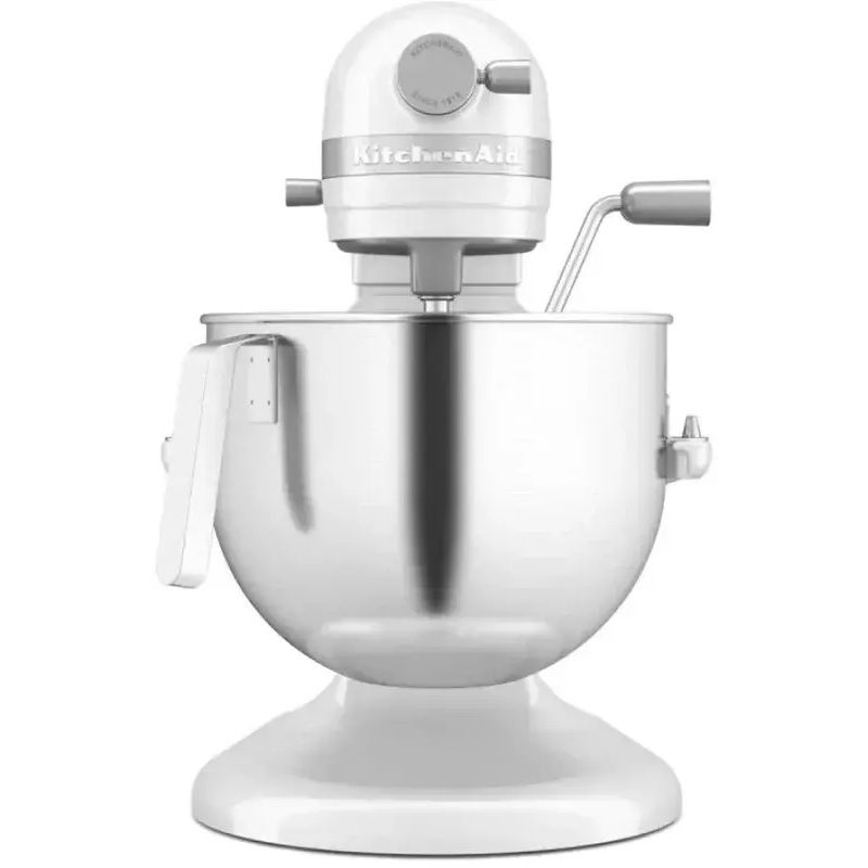 Планетарний міксер KitchenAid Heavy Duty з підйомною чашею 6.6 л білий (5KSM70JPXEWH) - фото 5