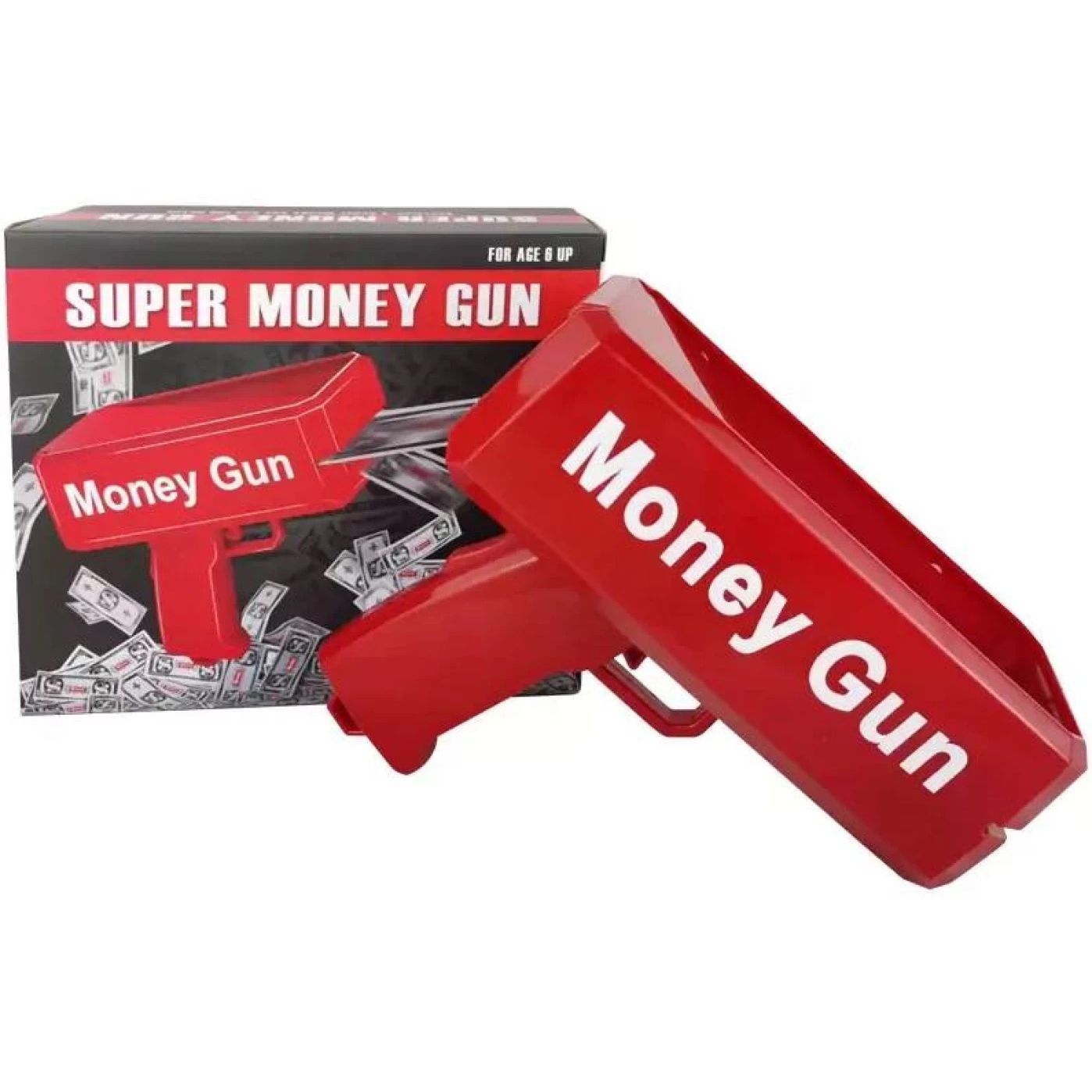 Пістолет, який стріляє грошима G-Toys Super Money Gun - фото 1