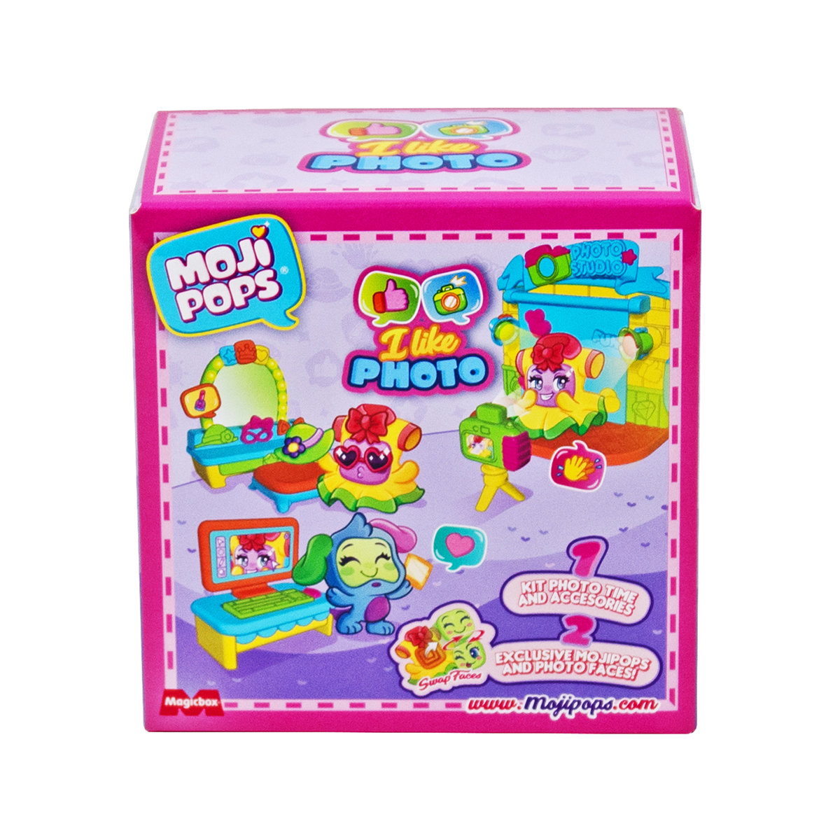 Игровой набор Moji Pops Box I Like Фотостудия (PMPSV112PL60) - фото 4