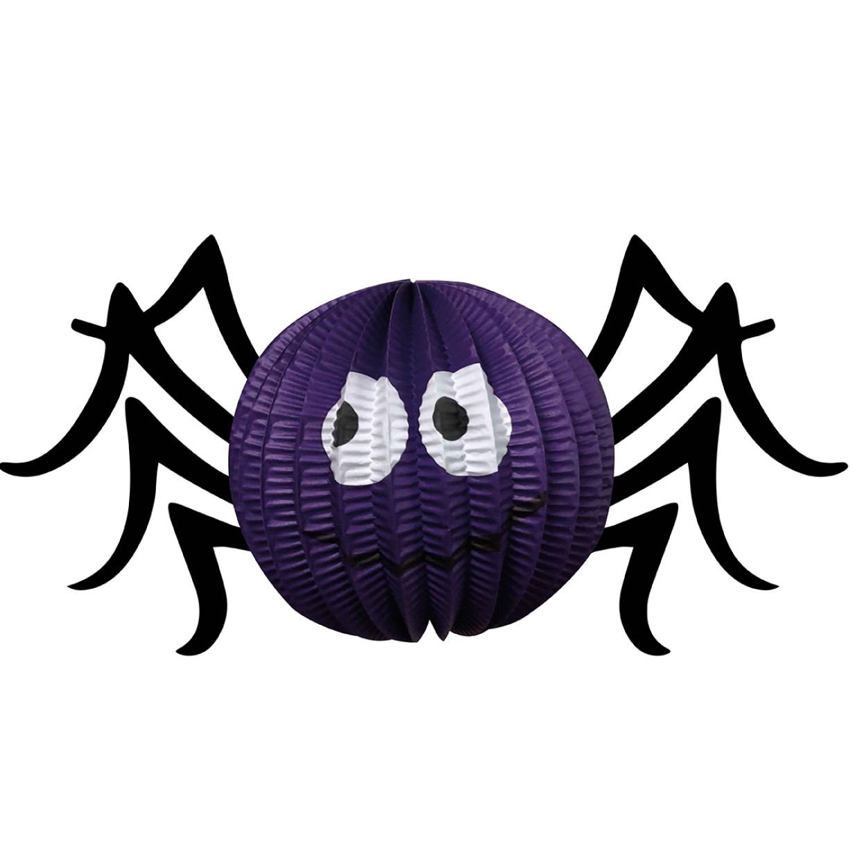 Декор подвесной бумажный Yes! Fun Halloween Паук 3D, 20 см (973637) - фото 1
