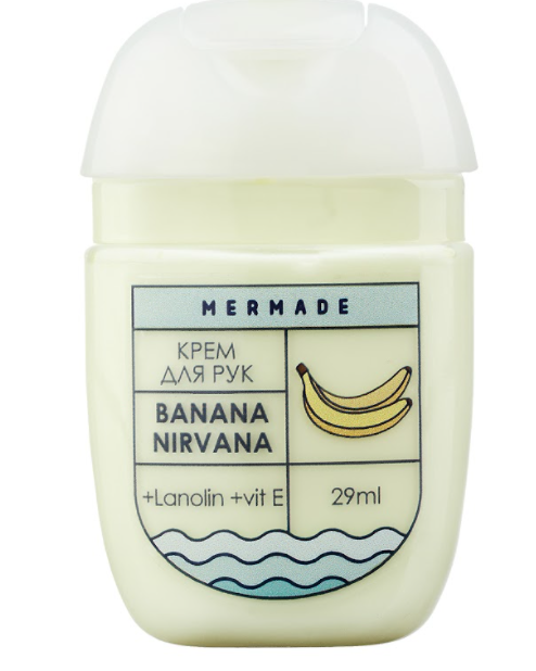 Крем для рук Mermade з ланоліном Banana Nirvana, 29 мл (MRC0008) - фото 1