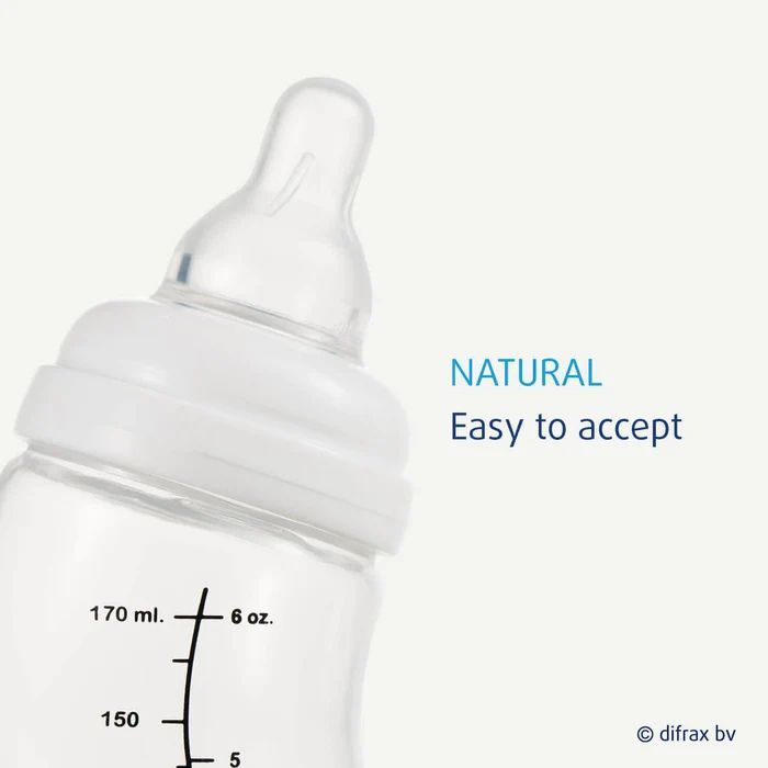 Антиколиковая бутылочка для кормления Difrax S-bottle Natural Caramel с силиконовой соской 250 мл (706 Caramel) - фото 2