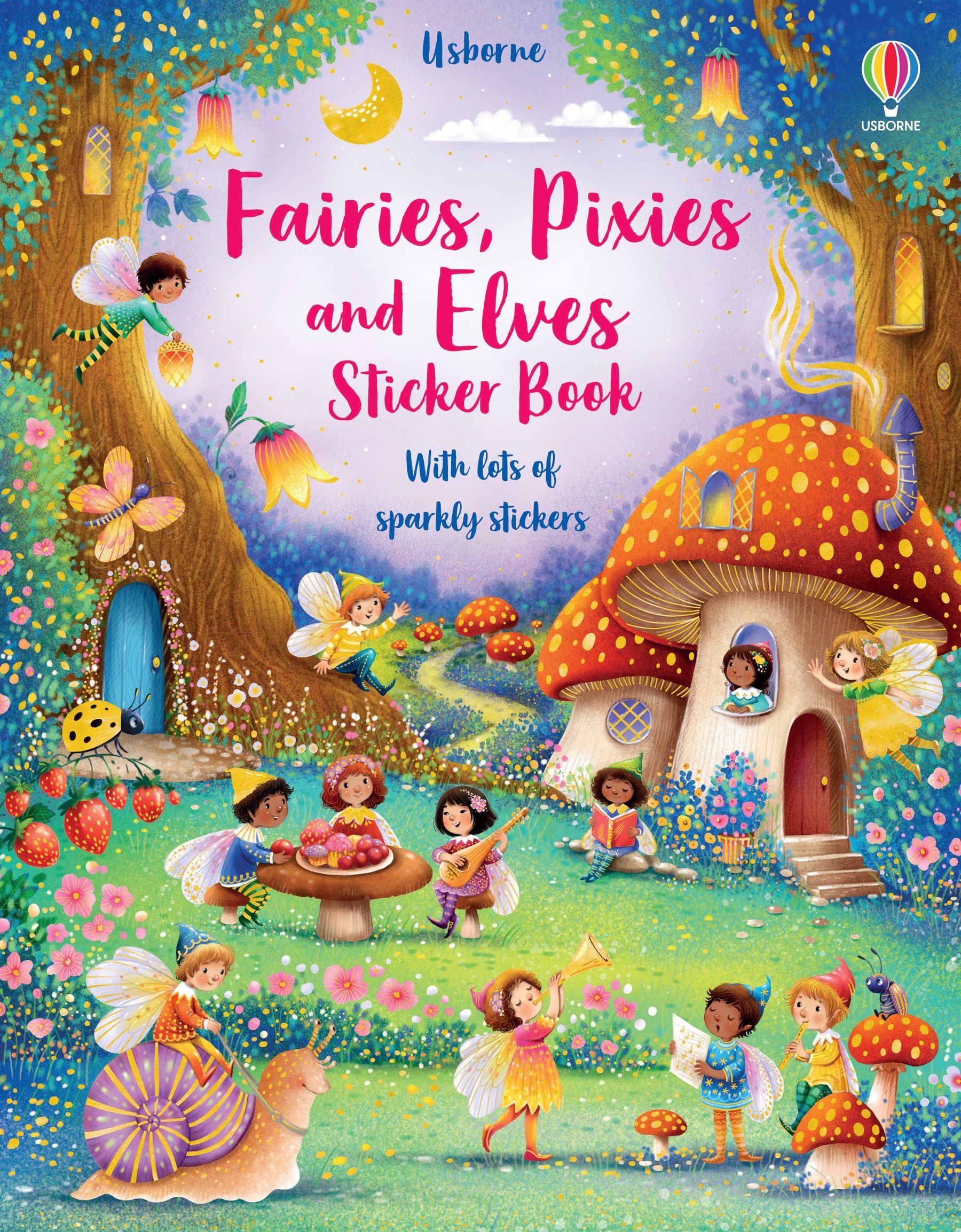 Fairies, Pixies and Elves Sticker Book - Fiona Watt, англ. язык (9781474989794) - фото 1