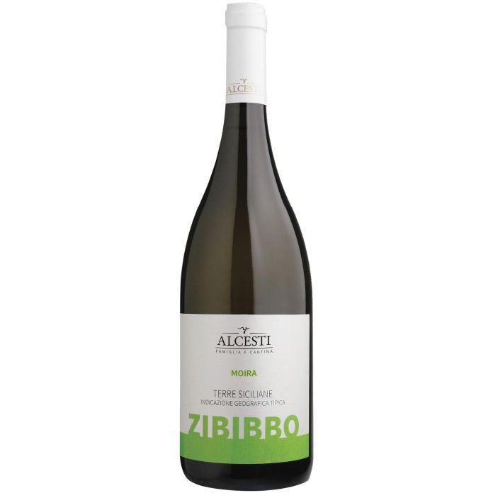 Вино Alcesti Zibibbo Bio, белое, сухое, 0.75 л - фото 1