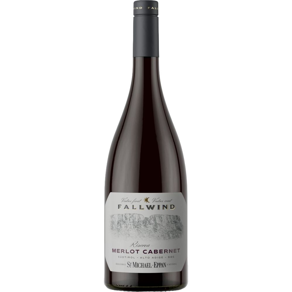 Вино St.Michael-Eppan Fallwind Merlot-Cabernet Riserva Alto Adige DOC 2021 красное сухое 0.75 л - фото 1