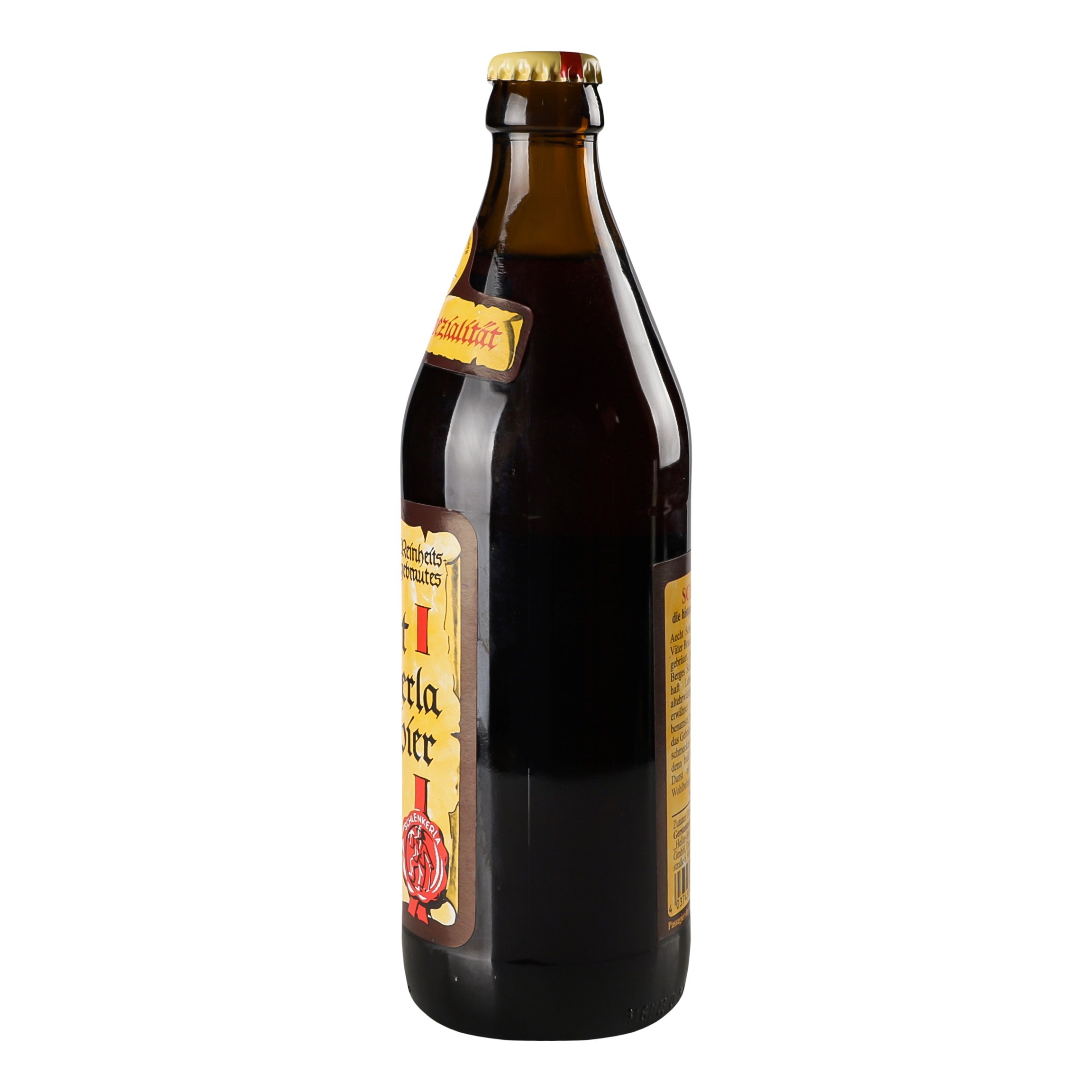 Пиво Schlenkerla Rauchbier Marzen темное фильтрованное, 5,1%, 0,5 л (458487) - фото 2