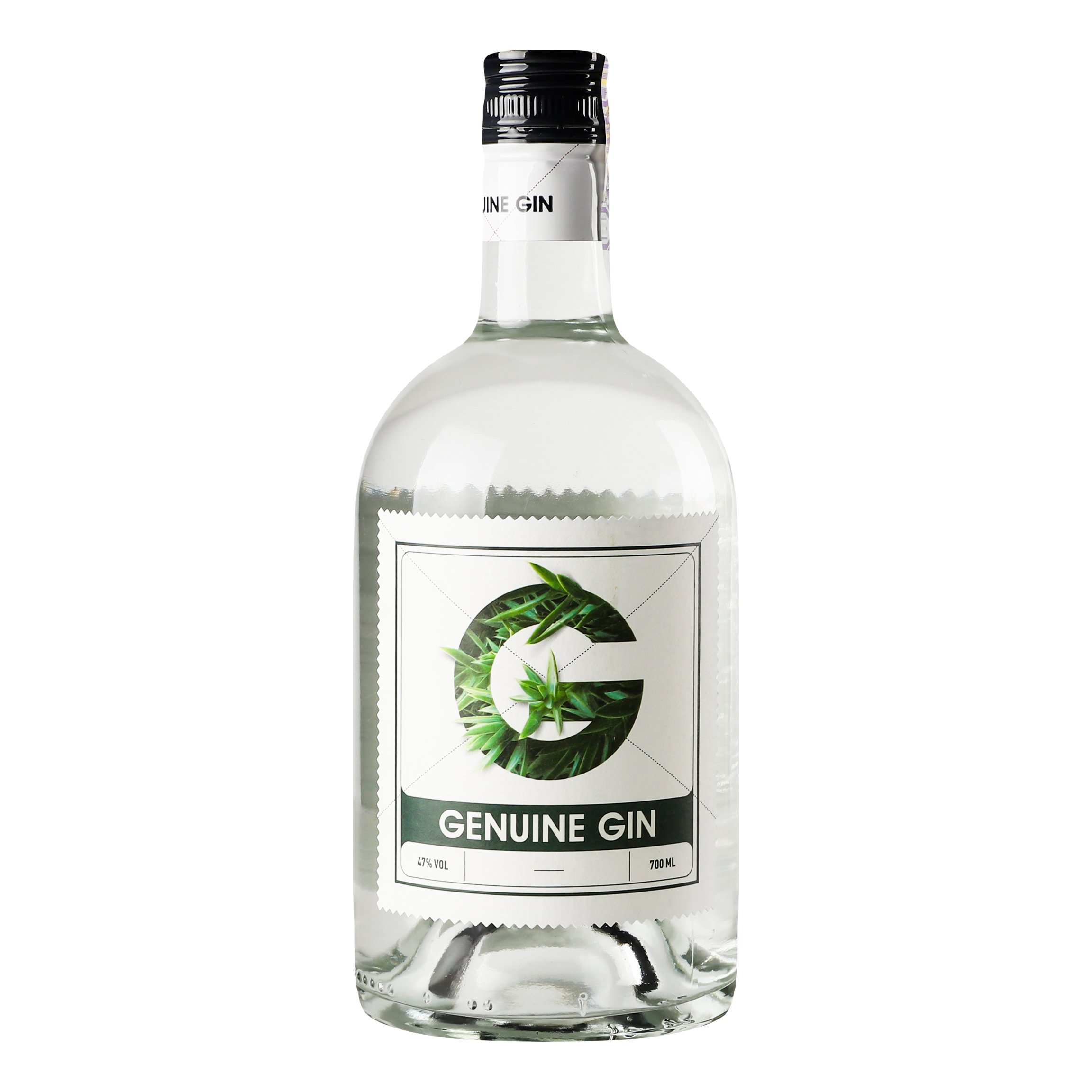 Джин Genuine Gin, 47%, 0,7 л - фото 1