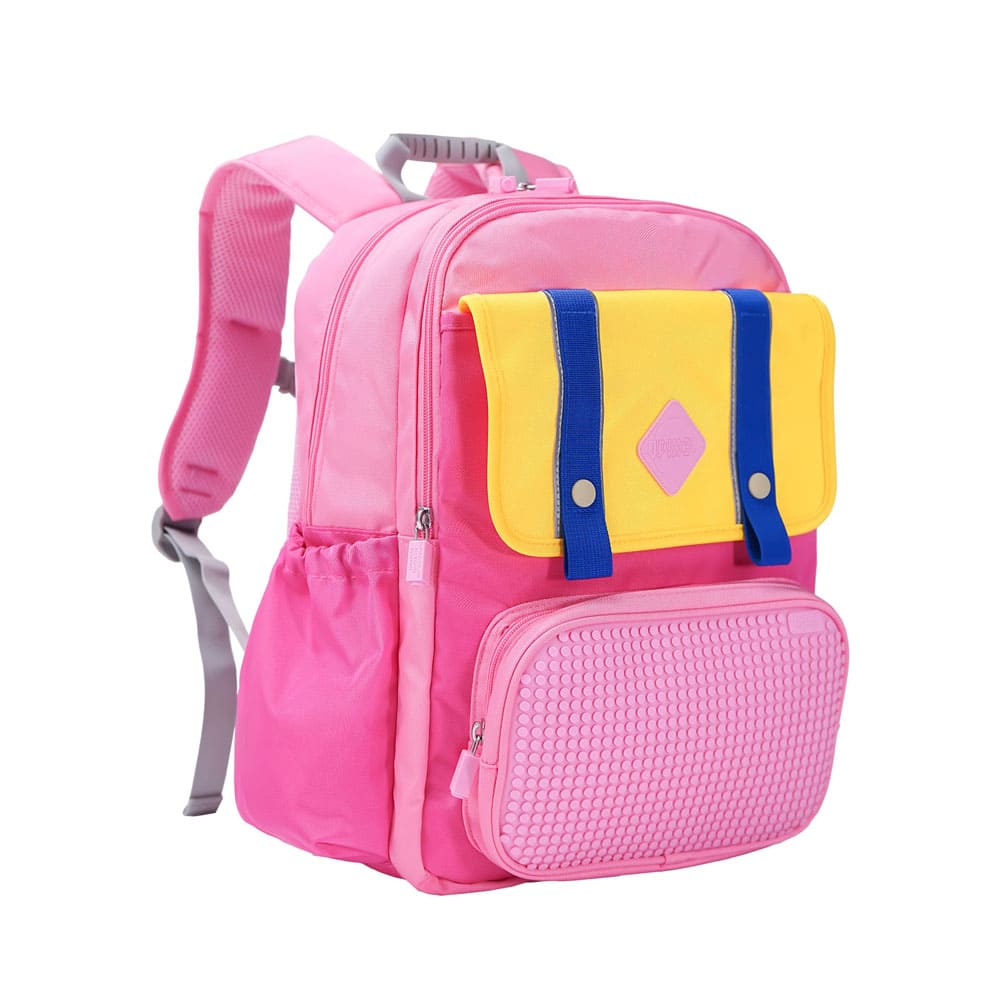 Рюкзак Upixel Dreamer Space School Bag, жовтий з рожевим (U23-X01-F) - фото 2
