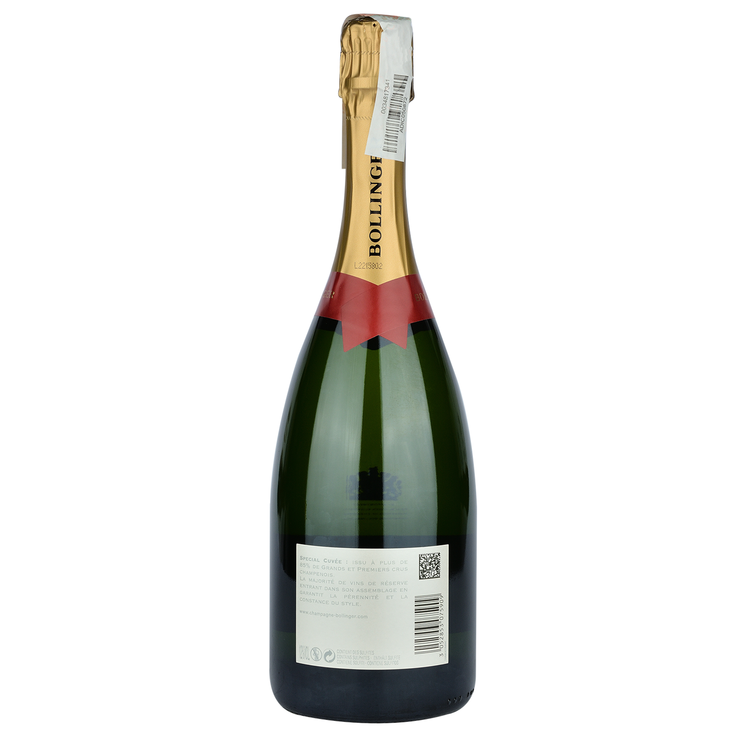 Шампанское Bollinger Special Cuvee Champagne, белое, брют, 0,75 л (49272) - фото 2