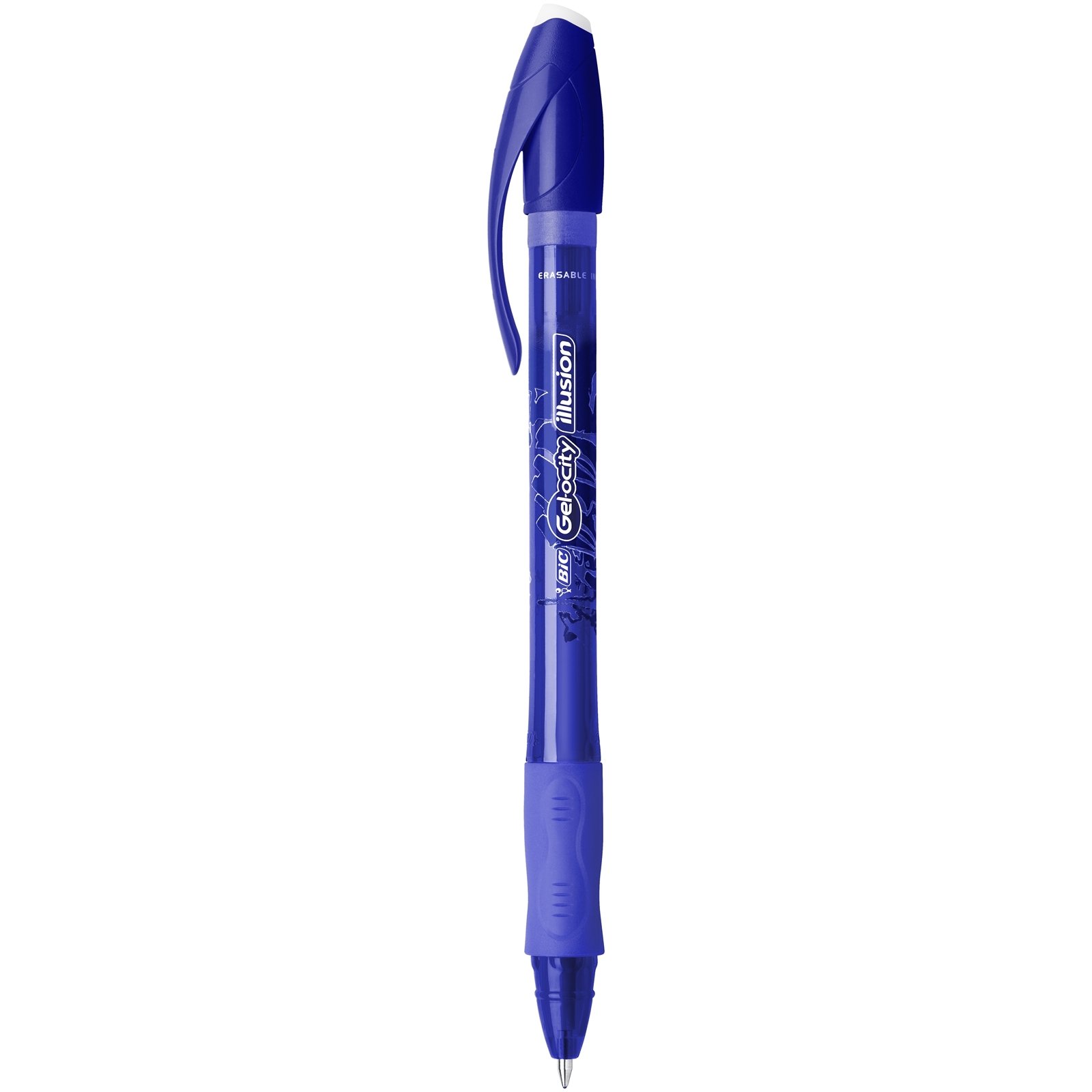 Фото - Ручка BIC  гелева пиши-стирай  Gel-ocity Illusion, 0,7 мм, синій  (943452)