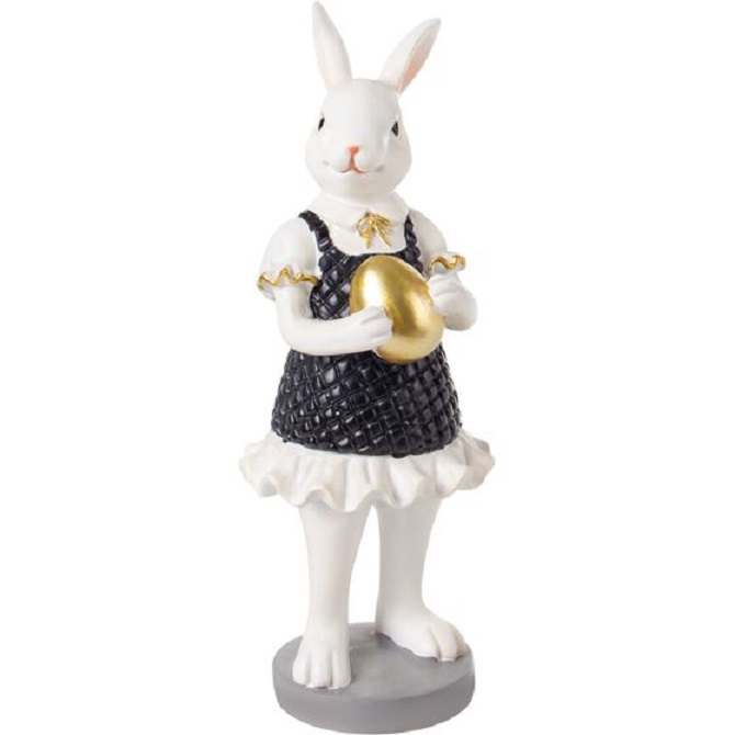 Фигурка декоративная Lefard Кролик в платье, 7x7x20,5 см (192-247) - фото 1
