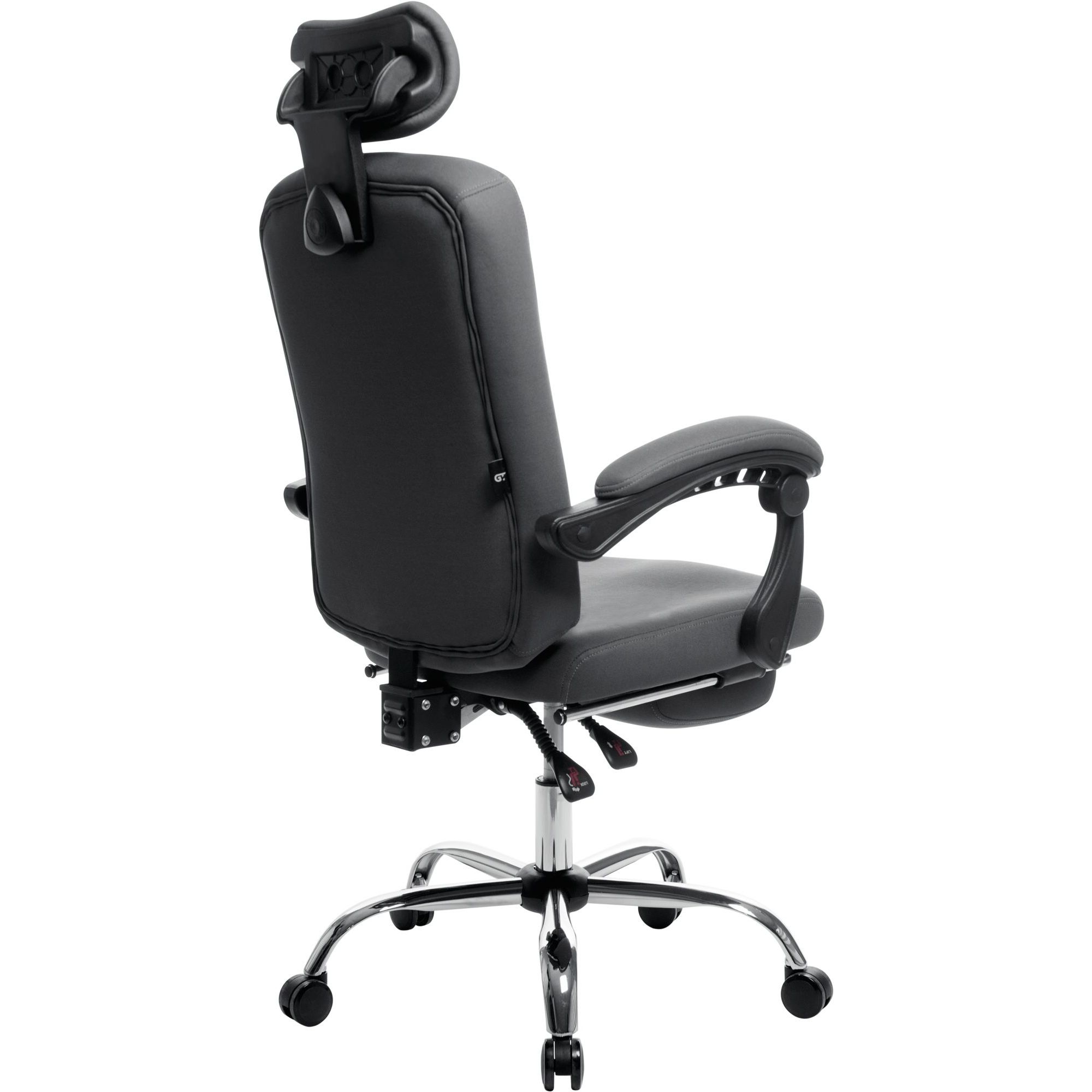Офісне крісло GT Racer X-8003 Fabric, сіре (X-8003 Gray) - фото 6