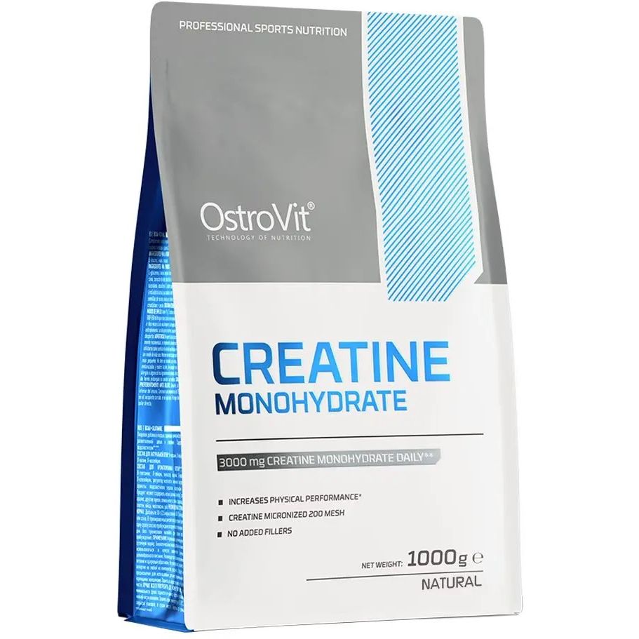 Креатин OstroVit Creatine Monohydrate natural 1000 г - фото 1