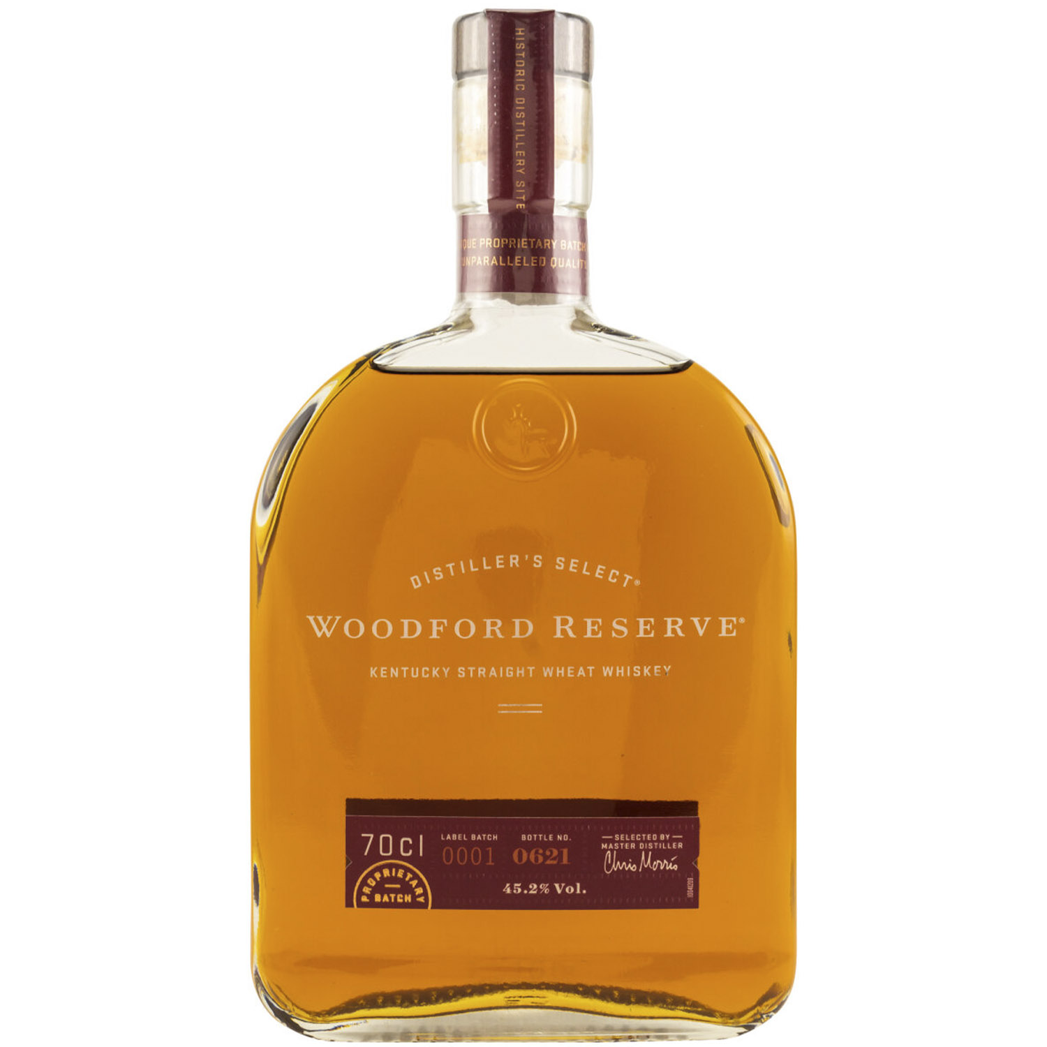 Виски Woodford Reserve Straigth Wheat Bourbon 45.2% 0.7 л в коробке - фото 2