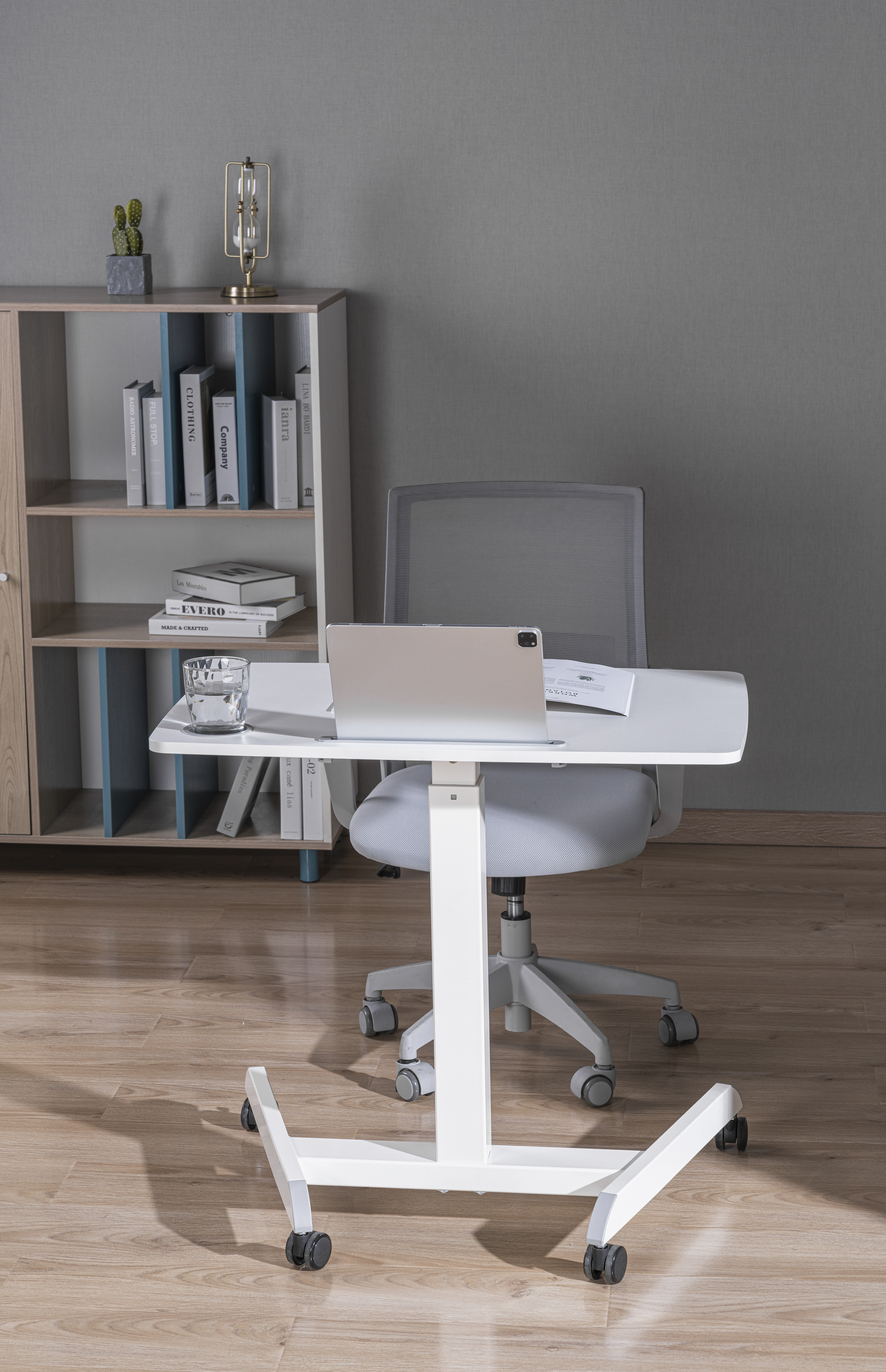 Мобильный рабочий столик OfficePro White (ODM380W) - фото 17