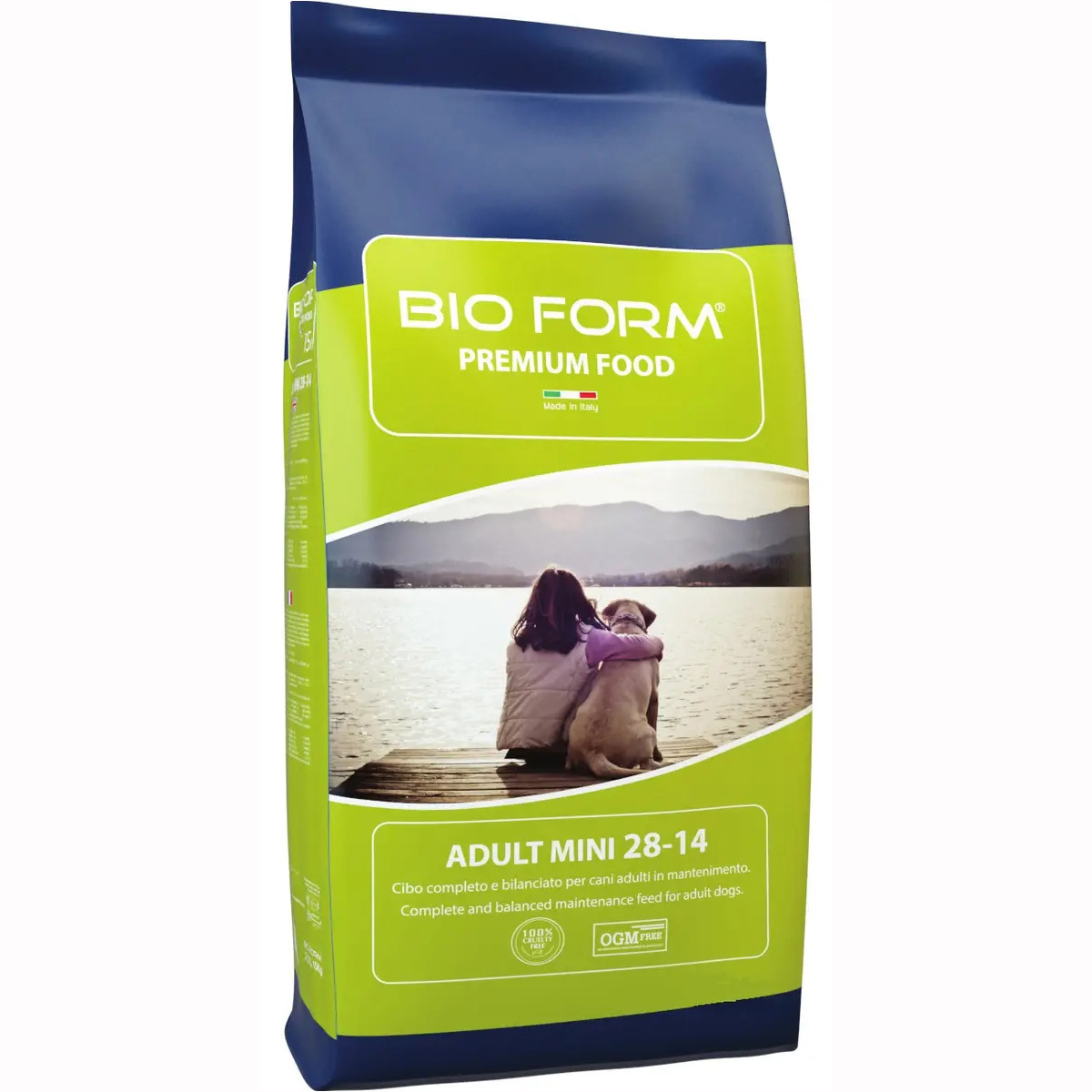 Сухий корм для собак дрібних порід Bio Form Premium Food Adult Mini з куркою та індичкою 3 кг - фото 1
