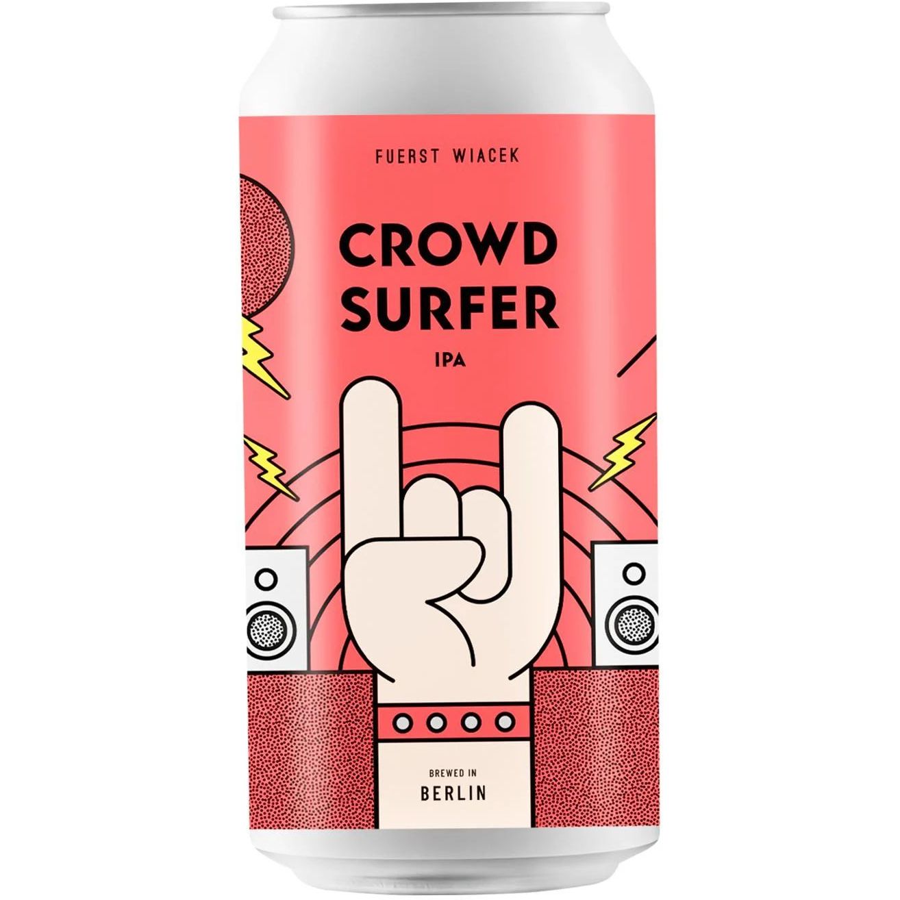 Пиво Fuerst Wiacek Crowdsurfer світле 6.2% 0.44 л ж/б - фото 1