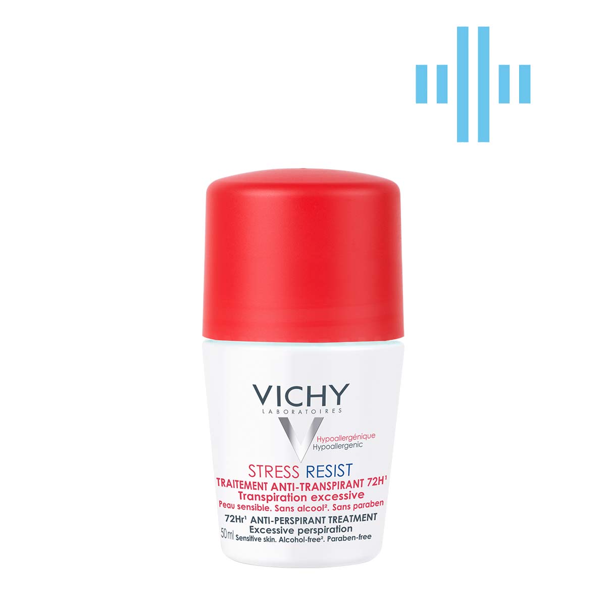 Кульковий інтенсивний дезодорант Vichy 72 години захисту у стресових ситуаціях, 50 мл (M5070621) - фото 1