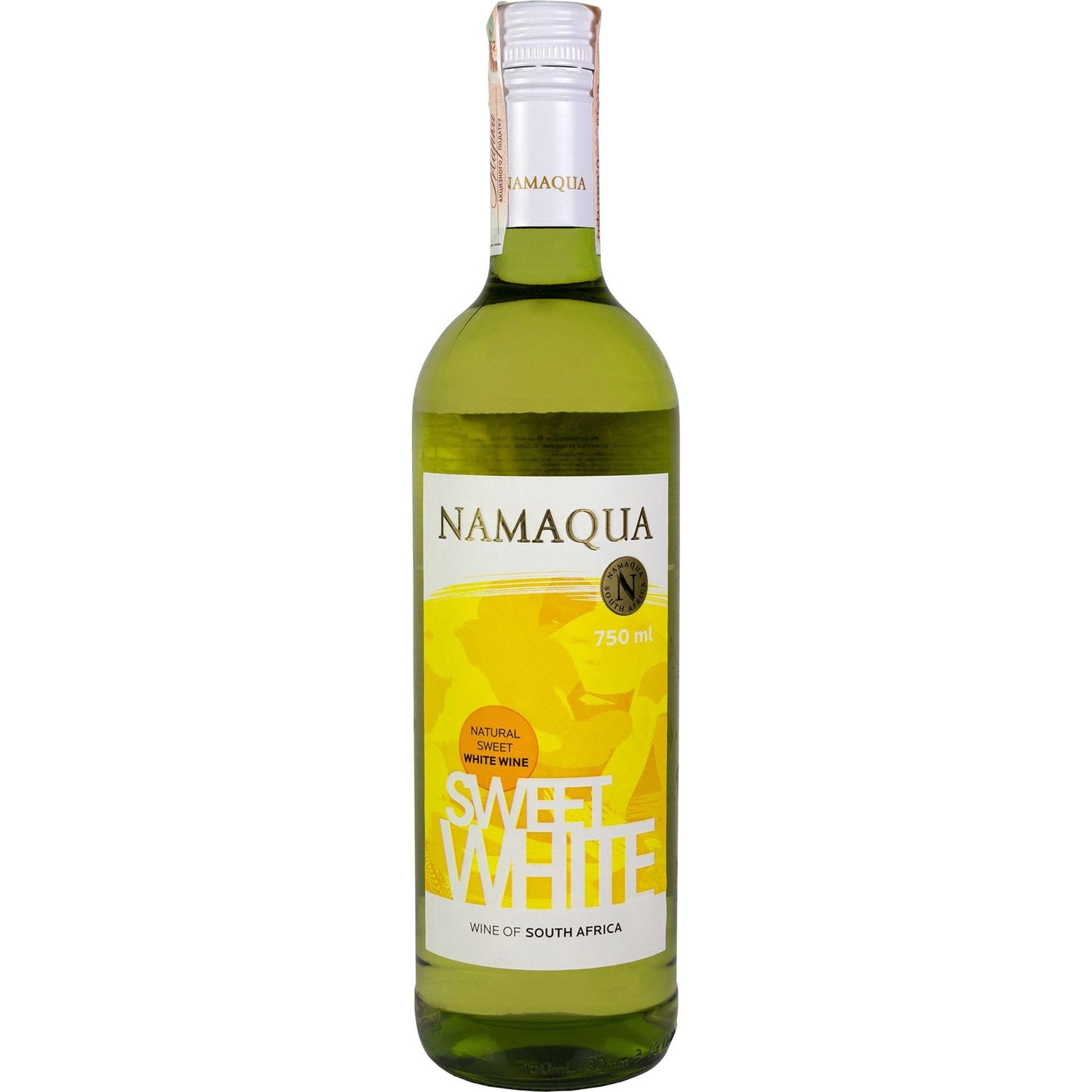 Вино Namaqua Sweet White, белое, полусладкое, 0,75 л - фото 1