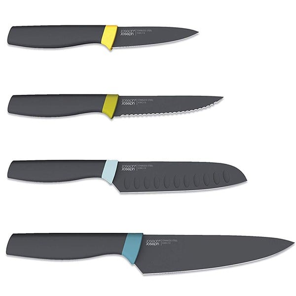 Набір кухонних ножів із кейсом для зберігання Joseph Joseph Elevate DoorStore, 5 предметів, різнокольоровий (10303) - фото 3
