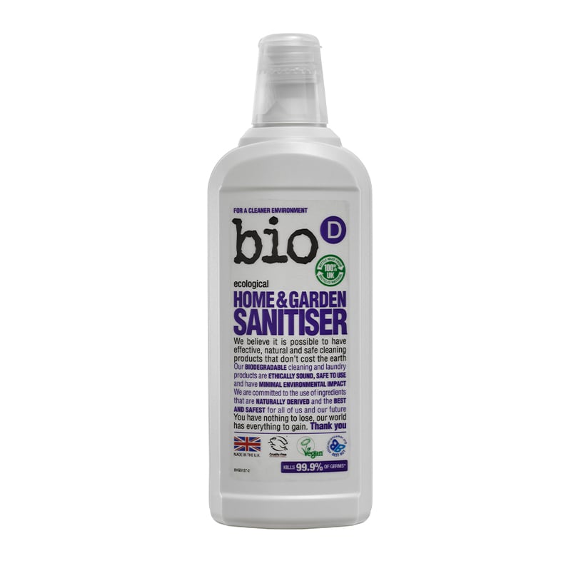 Универсальное дезинфицирующее средство для удаления запаха Bio-D Home&Garden Sanitiser, 750 мл - фото 1