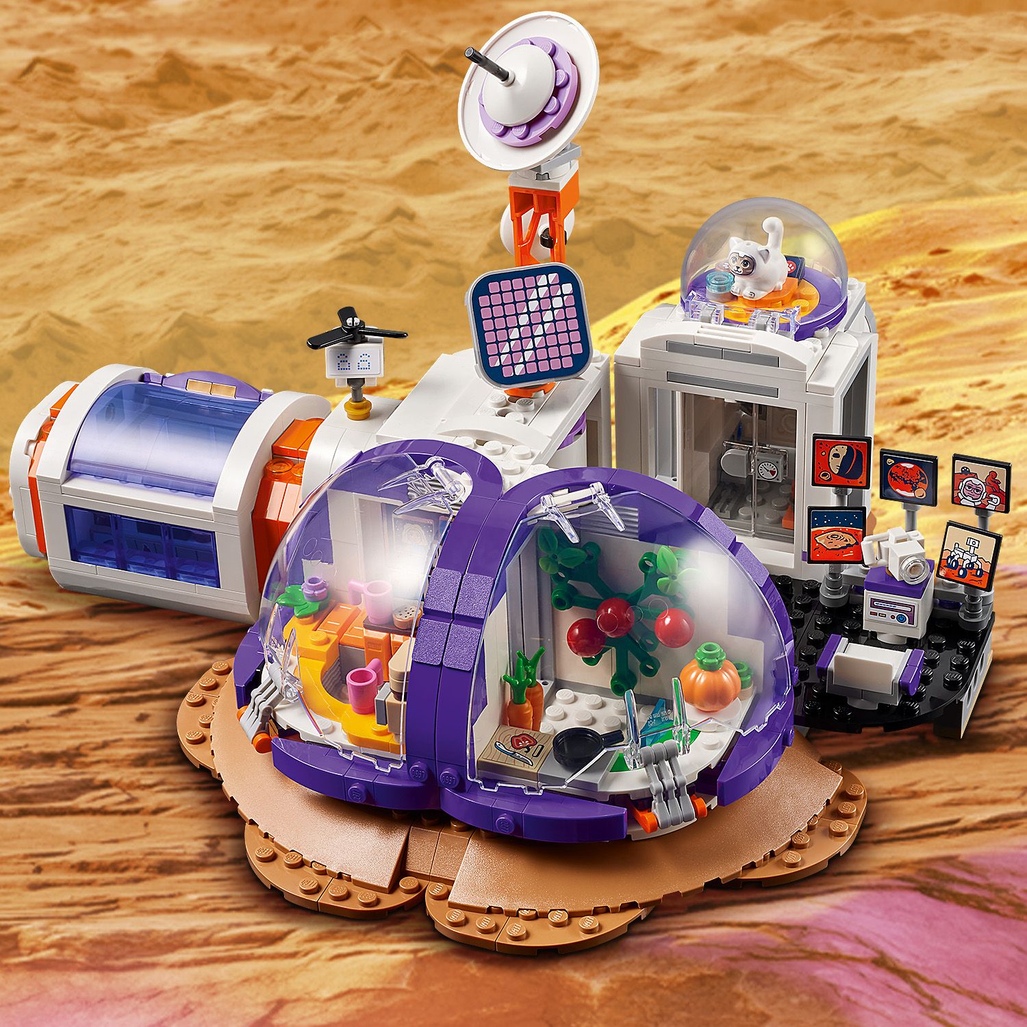 Конструктор LEGO Friends Космическая база на Марсе и ракета 981 детали (42605) - фото 8
