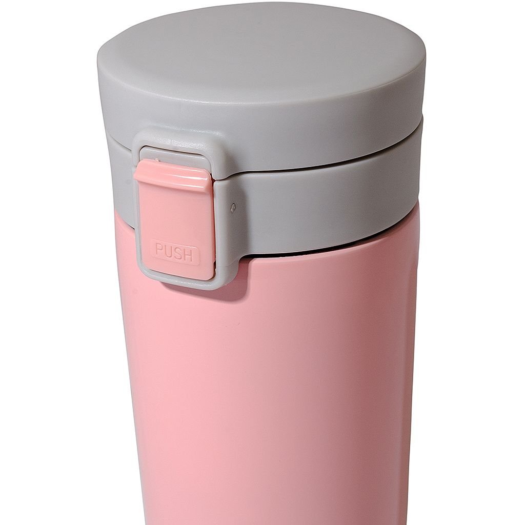 Термочашка Yes Powder Pink, 350 мл, розовая (707280) - фото 3