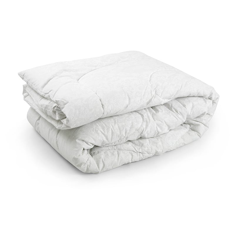 Одеяло шерстяное Руно Белый вензель, 205х140 см, белый (316.02ГШУ_Білий вензель) - фото 3