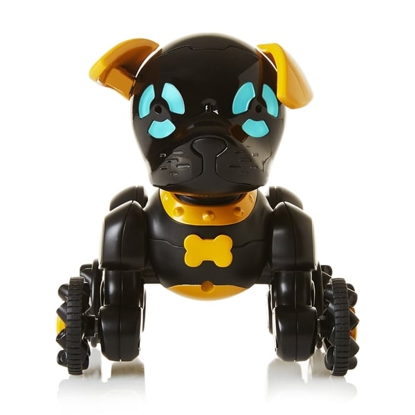Интерактивная игрушка WowWee маленький щенок Чип, черный с желтым (W2804/3819) - фото 2