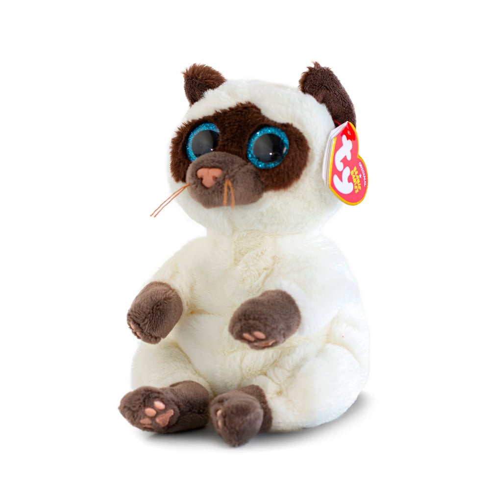 Мягкая игрушка TY Beanie Bellies Сиамская кошка Miso, 22 см (40548) - фото 2