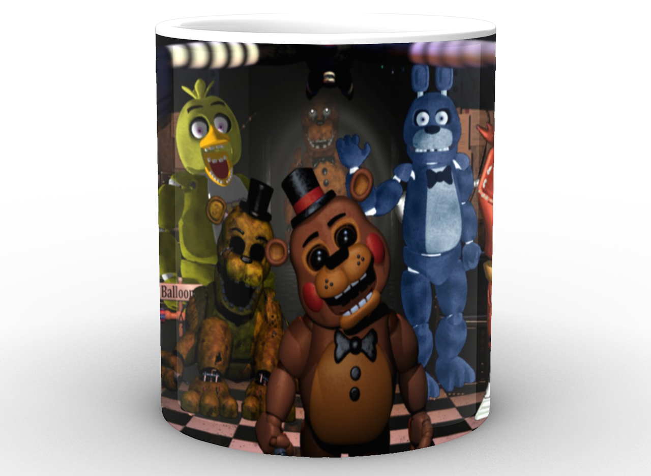 Кружка GeekLand Five Nights At Freddys Пять ночей с Фредди постер FN.02.002 - фото 3