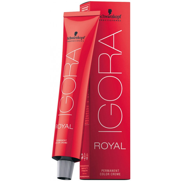 Перманентная краска для волос Schwarzkopf Professional Igora Royal, тон 6-4 (темно-русый бежевый), 60 мл (2683648) - фото 1