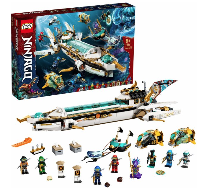 Конструктор LEGO Ninjago Підводний Дарунок Долі, 1159 деталей (71756) - фото 4