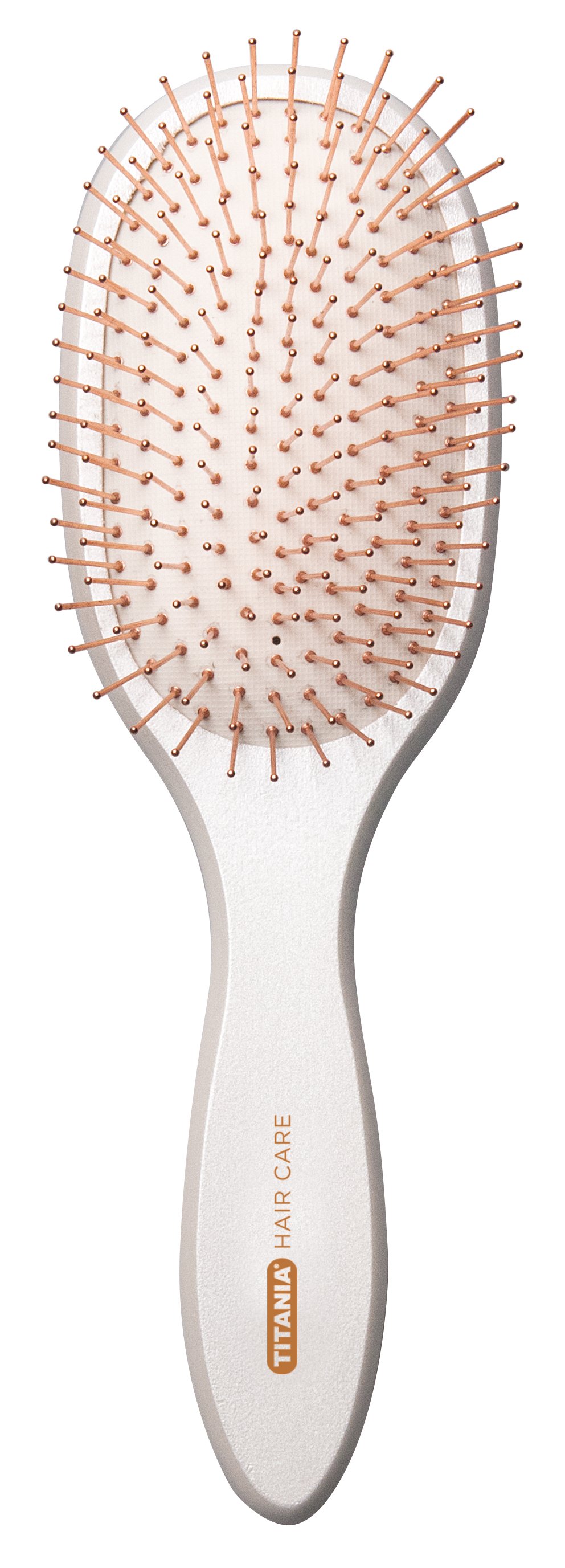 Массажная щетка для волос Titania деревянная, перламутровый (2851 BOX) - фото 1