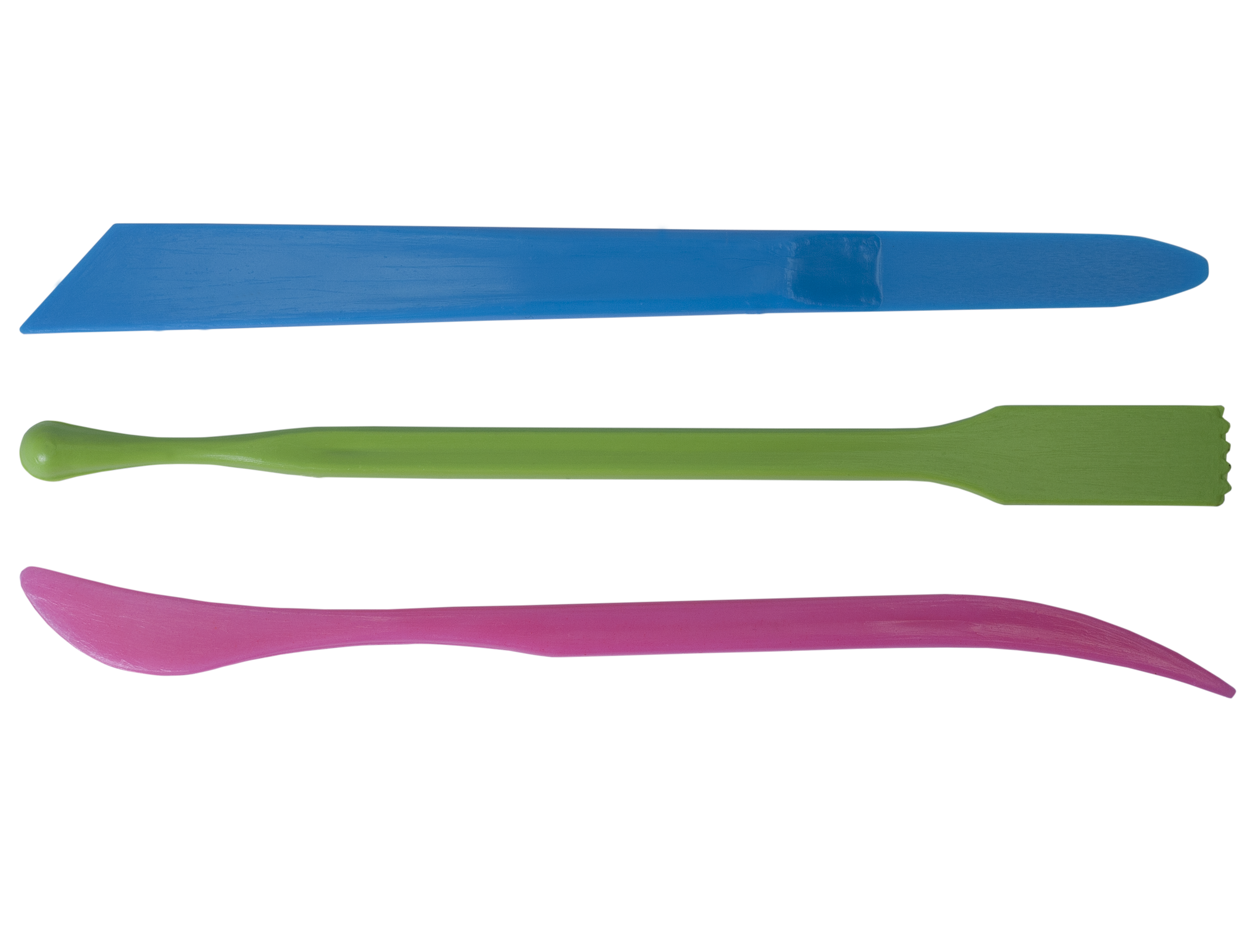 Набор стеков для пластилина ZiBi Kids Line, 3шт, ассорти цветов (ZB.6919) - фото 1
