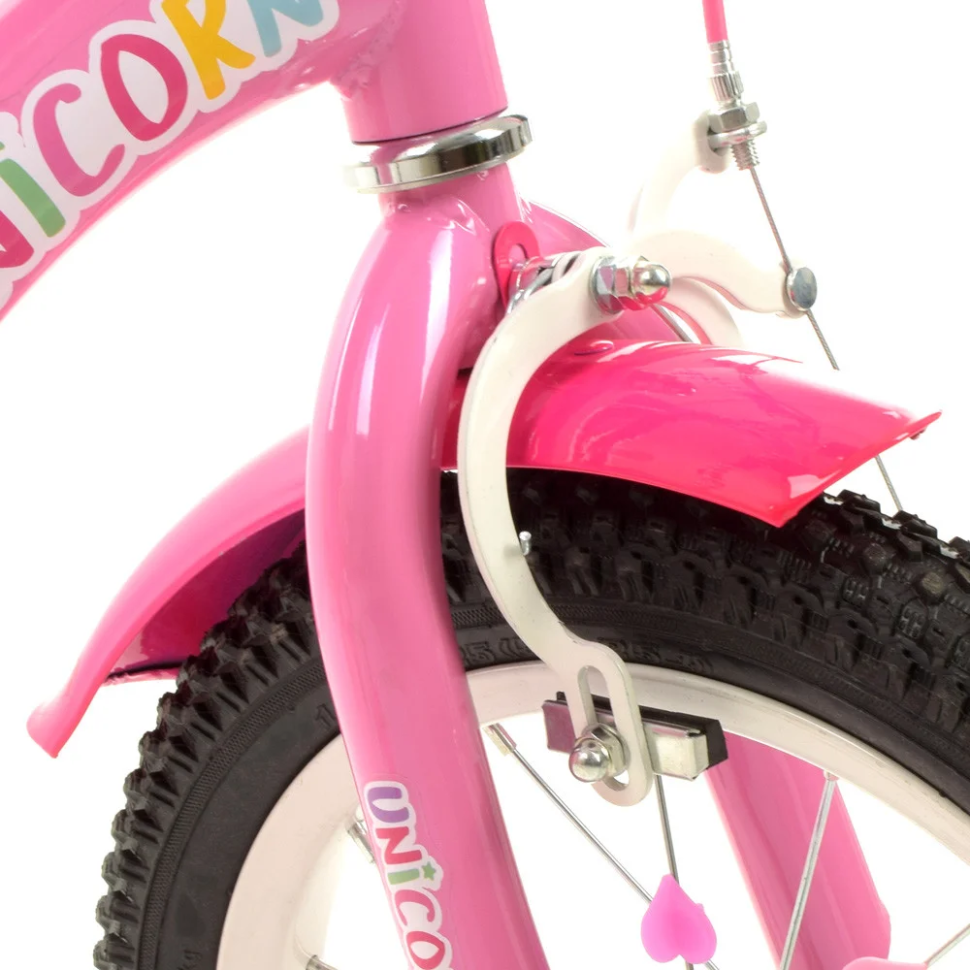 Велосипед дитячий Profi 14 дюймів рожевий 223349 - фото 5