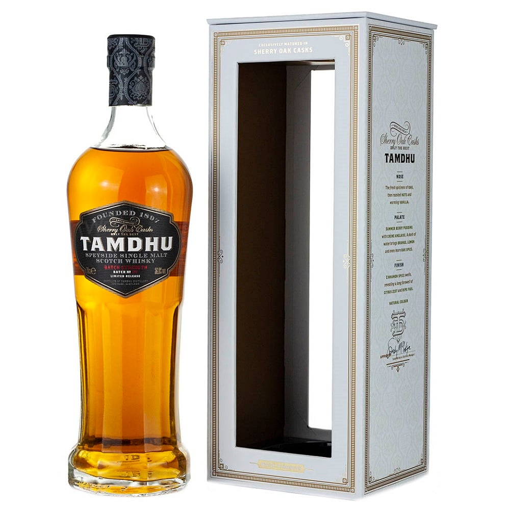 Виски Tamdhu Batch Strength 6, в тубусе, 56,8%, 0,7 л - фото 1