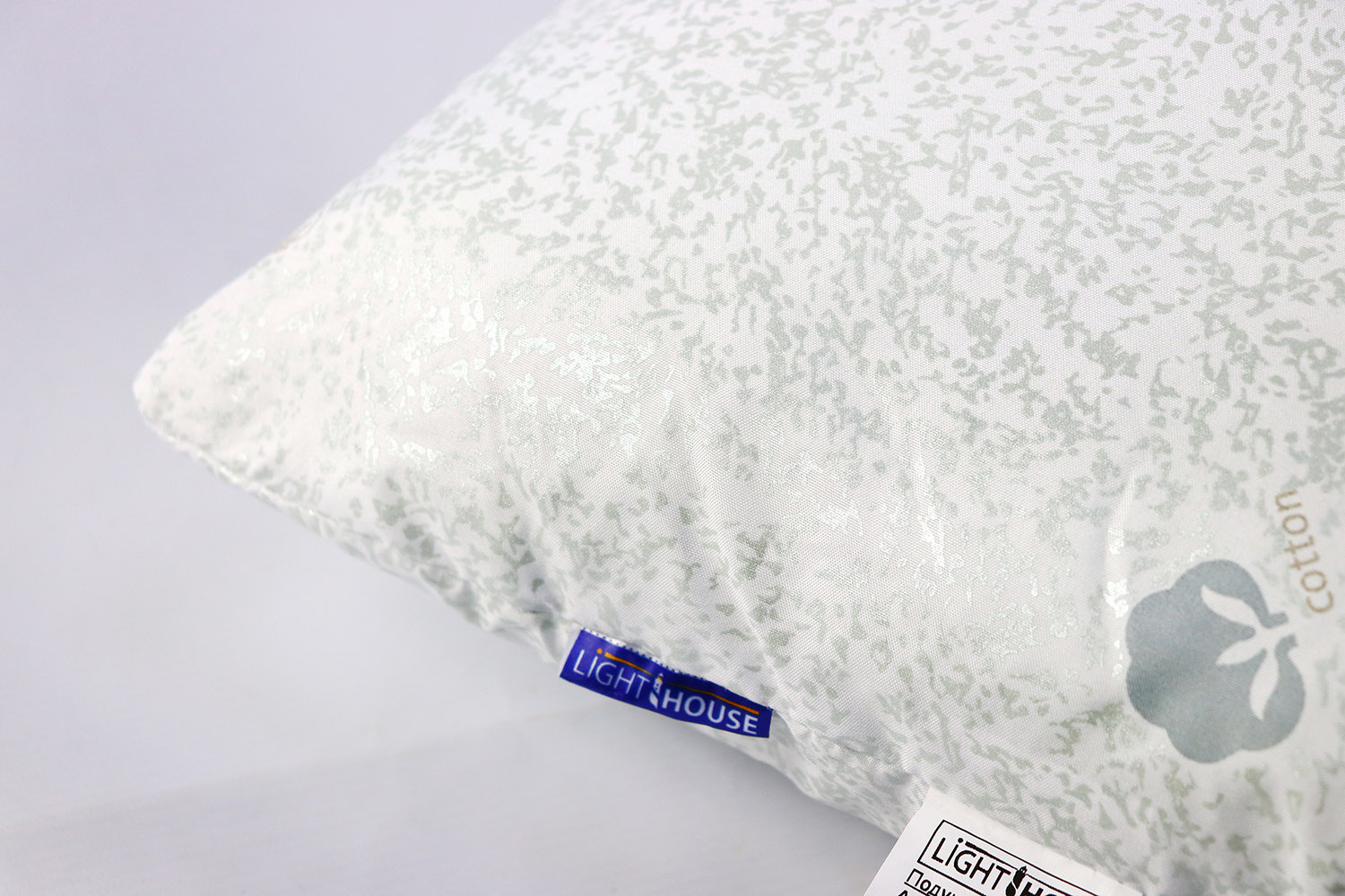 Подушка антиалергенна LightHouse Kotton Anti-allergic Fiber 70x50 см біла (607997) - фото 7